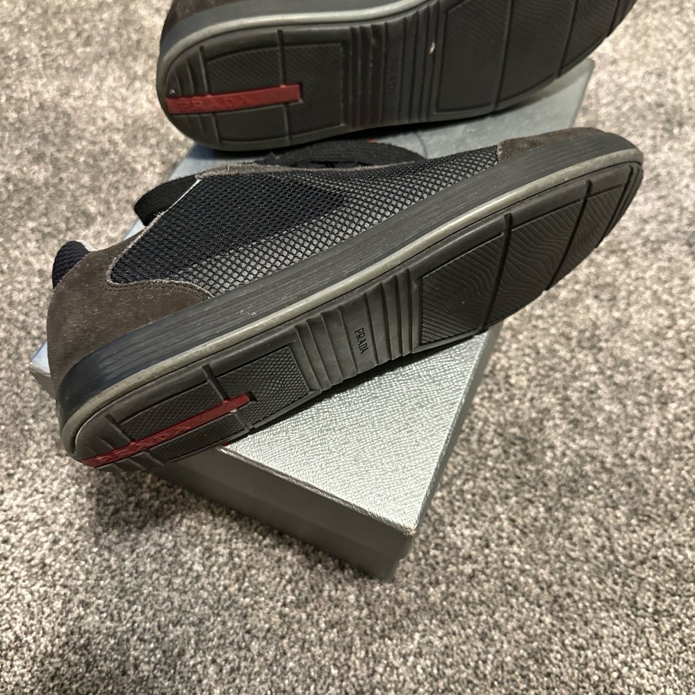 Prada suede gym shoes - Picture 4 of 6